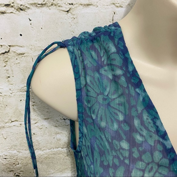 NWT American Eagle Floral Sheer Dress Coverup - Picture 2 of 5